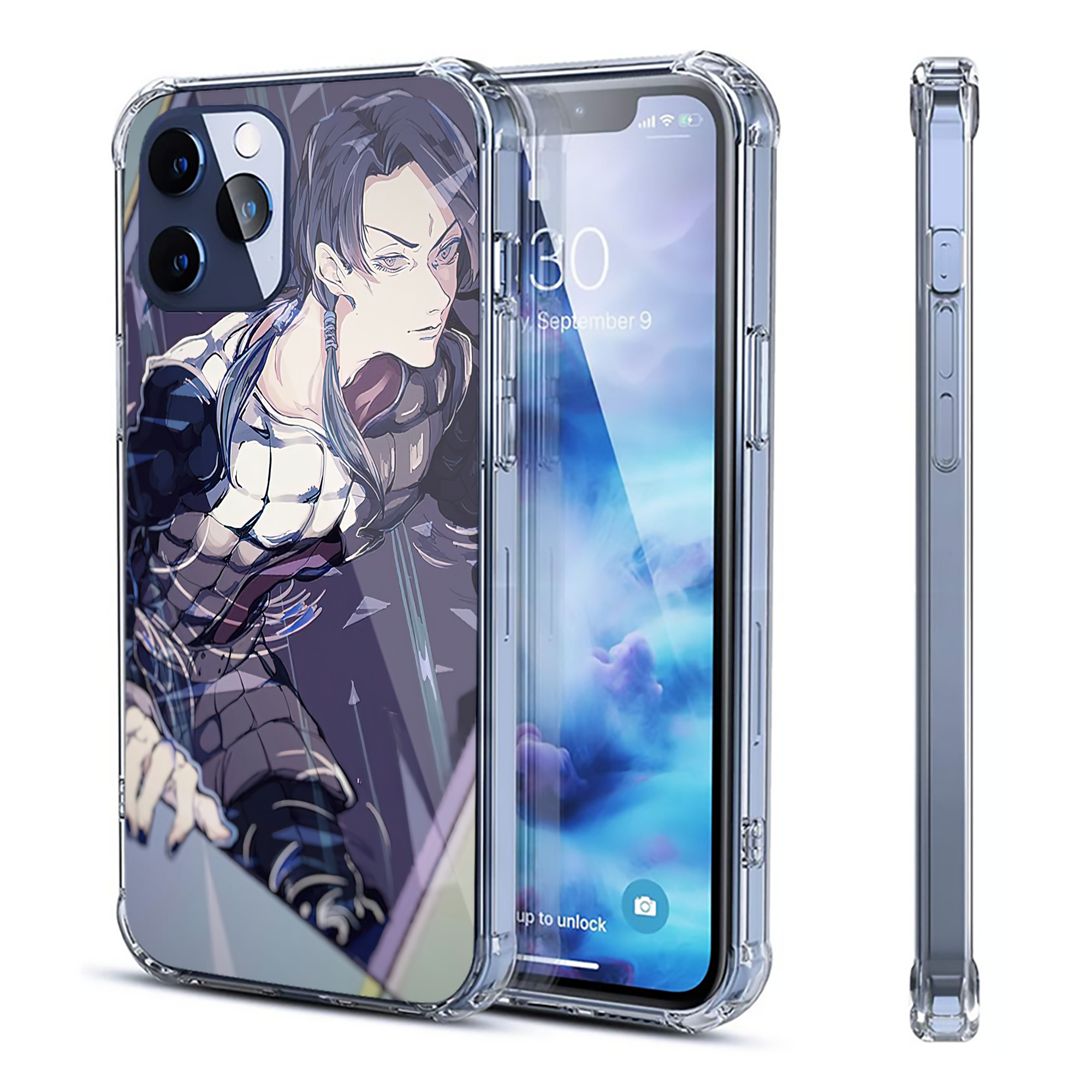 （画像用） ジョジョの奇妙な冒険 JoJo's Bizarre Adventure 【iPhone 12シリーズ対応】透明スマホケース（クリアソフトケース）
